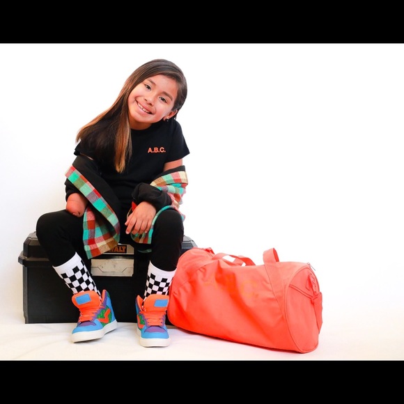 Rugrats Chuckie cartoon inspired kid sneakers - Picture 7 of 8